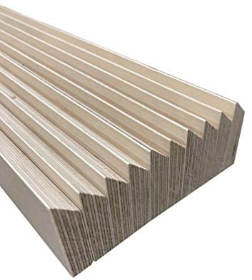 Keilleisten French Cleat 10er Set Stärke 15mm Längen wählbar (20cm)
