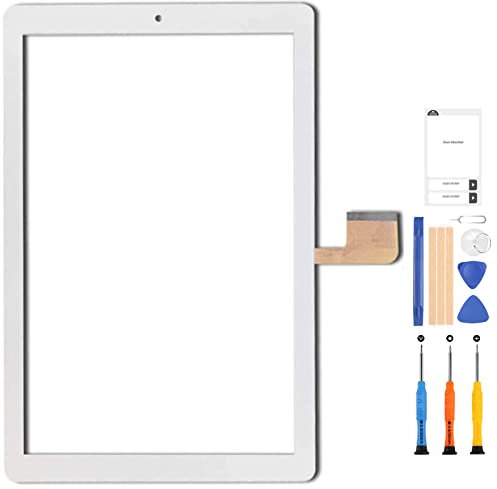 LADYSON Pour tablette Yestel 10.1 pouces Yestel 10.1 Yestel X2 x2-2 MID Enfants Tablette Externe Capacitif Écran Tactile Digitizer Capteur Panneau Remplacement