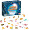 Adventskalender 2022, 24 Meereslebewesen Adventskalender Spielzeug für Kinder Weihnachts Adventskalender Weihnachtskalender Spielzeug Plastik Unterwasser Meerestiere Lernspielzeug für Jungen Mädchen