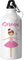 Babloo Borraccia in Alluminio Personalizzata con Nome Grafica Ballerina per Bambina Personalizzabile Ideale per la Danza, Tempo Libero o Scuola 500 ml