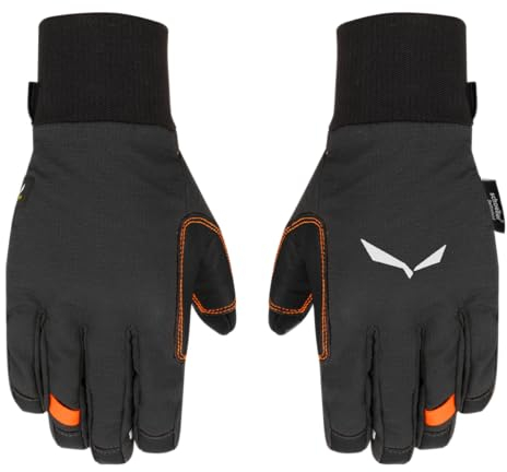 Salewa Ortles Durastretch Merino Handschuhe Herren, Schwarz, 7/S