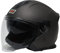 ORIGINE Motorradhelm Jethelm Roller Helm Scooter Helm Moped Mofa Helm mit Doppelvisier ECE Zertifizierung (SOLID Titanium,S)