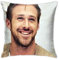 Ryan Gosling Kissenbezüge, Plüsch-Oberfläche, doppelseitig, bedruckt, 45 x 45 cm