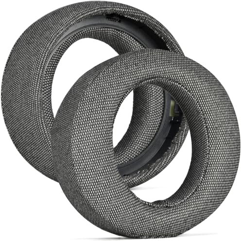 defean Almohadillas de repuesto compatibles con auriculares inalámbricos Sony PlayStation PS5 Pulse Elite, almohadillas con espuma de aislamiento de ruido (tejido de punto)