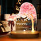 Valentines Gifts for Her, Romantic Heart Acrylic Plaque Night Light for Boyfriend/Girlfriend,3 Lighting Modes, I Love You Gifts Valentines Day Birthday Anniversary Romantic Gifts for Him and Her