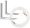 Halterung für Split Klimaanlage und Kupferleitung bis 60kg 1/4 + 1/2 Anschlüsse 4m Montageset/Installationsset MOK14-12M4 Univeral - Kompatibel mit HANTECH/Kältebringer/Kesser