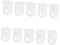 Cabilock Lot De 10 Verres Doseurs En Verre Transparents De 100 Ml