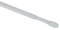 Vitragestangen / Scheibenstange ausziehbar Weiss 4er Pack 60-100 cm incl. 8 Klebehaken Premium Qualität