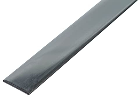 Alberts 485351 Barra Piatta, Acciaio, 1000 x 25 mm