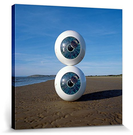 1art1 Pink Floyd Poster Pulse Cover Bilder Leinwand-Bild Auf Keilrahmen | XXL-Wandbild Poster Kunstdruck Als Leinwandbild 40x40 cm