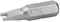 KS TOOLS 911.3594 1/4 Bit security slotted, 25mm, 12mm