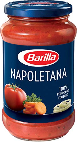 Barilla Pastasauce Napoletana – Italienische Sauce 1 Glas (1x400g)