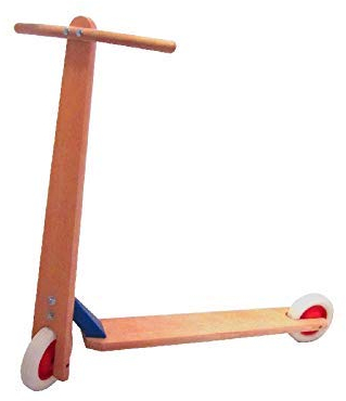 Rudolphs Schatzkiste Holzspielzeug Holzroller Maße: L/H 80cm/ 72cm NEU Tretroller Scooter Kinderlaufrad Lernlaufrad Rutscher Holz Erzgebirge Seiffen Roller