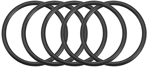 sourcing map 5 Stück O-Ringe Nitrilkautschuk Dichtung Dichtungsring Dichtungen 45mm AD 38mm ID 3,5mm Breite