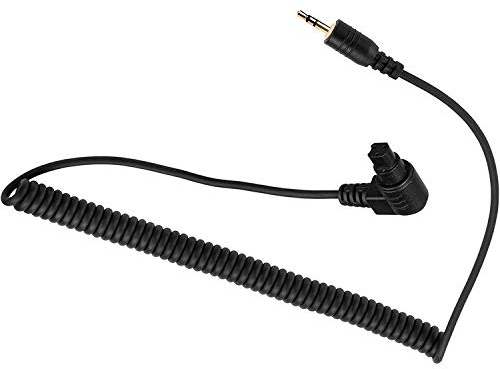 PHOLSY 2,5 mm C8/N3 Cable Disparador Remoto Cable de Conexión para Canon