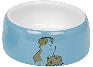 Nobby Nager Keramik Futtertrog, Ø 12 x 5 cm, 0,25 l, 1 Stück