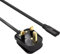 1.2 M C7 Figure 8 Main Power Lead with UK Plug – Fit for Sony PS5 PS4 PS3 Slim PlayStation 5 4 3, Xbox Series X/S, Xbox One X/S, Printer, Pure Copper, Flexible Charger Cable Cord