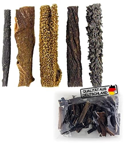 MERVELA Rinderpansen für Hunde | 1.000 Gramm | Qualität aus Deutschland | 100% natürliche Kauartikel | getrockneter Kausnack ohne Zusatzstoffe