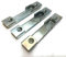 3x Original SI Siegenia Aubi Schließblech 0420 Beschläge Fenster PVC Beschlag