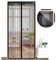 Magnetic Insect Door Net Screen Door Bug Keep Insects Out Mosquito Fly Insect Mesh Guard 2 Colour 20 Sizes 8 Day Delivered Easy to Use for Balcony Sliding Doors Living Room(Black,90x200cm)