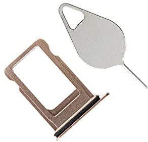 OnlyTech - Tiroir/Support de la Carte sim de Remplacement pour l'iPhone 8 Or - avec Joint d'étanchéité installé + Outil d'extraction
