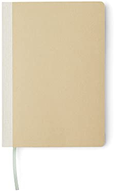 Tomoe River Notizbuch, 68 g/m², cremefarbenes Papier, 192 gepunktete Seiten, flach gebunden, A5 (gepunktete Seite)