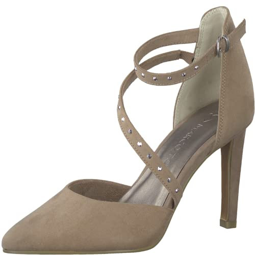MARCO TOZZI Scarpe da Donna 2-2-24407-20, Beige, 38 EU