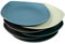 Greentainer Lot de 6 assiettes plates de 18,5 cm pour barbecue, RV, fête, pique-nique, camping, assiettes incassables en polypropylène pour enfants et adultes | Assiette en plastique légère