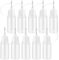 Gunwon 10Pcs 10ml Precision Needle Tip Glue Bottle,Needle Tip Applicator Squeeze Bottles,Liquid Dropper Filling Bottles,Needle Tip Bottles Liquid Flux Dispenser Applicator,DIY Quilling Tool