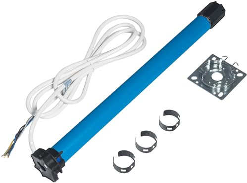 HOMEPILOT Rollladenmotor classic s10 (SW40, 10 Nm) - selbstlernender Rohrmotor mit Sanft-Anschlag, Blockier- & Hinderniserkennung - Steuerung via Rolladenschalter und Zeitschaltuhr möglich