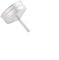 CNANRNANC Filtro de embudo de aluminio Moka, adecuado para café espresso, cono, 1 recuento, filtro de café