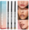 Abziehbarer Lippenkonturenstift, 3 Stück Wasserfester Abnehmbarer Lipliner, Flüssiger Lip Liner Zum Abziehen, Plump Lip Lines Lip Liner Zeigen Sie, Lippenkonturstift Geschenk Für Frauen (3 Farben)
