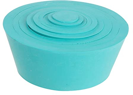 MAGICLULU Konisches Filteradapter-trichter-set 9-teilig Glatte Gummistopfen Laborfiltration Und Tiegel Zufällige Farbe