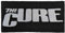 The Cure Band Logo Woven Patch Accessory Size