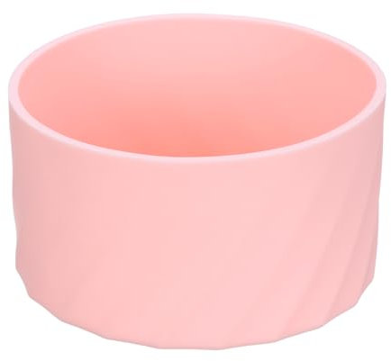 sourcing map Silicone Boot Sleeve, Non-slip Water Tumbler Bottom Sleeve Protector Cover for Water Bottles Tumbler, Pink