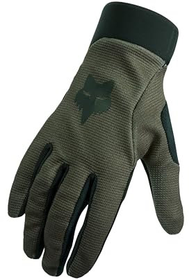 Fox Racing YTH Ranger Gloves -Jungen- Offroad-Handschuhe, Exzellente Griffigkeit, Anpassbare Passform, Touchscreen-Funktionalität,Military,YL