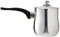 Lpitoy Cafetière Turque en Acier Inoxydable, pour Tables De Cuisson À Induction, Chauffe-Lait Beurre, Cafetière pour Cuisine, Camping, 540ml