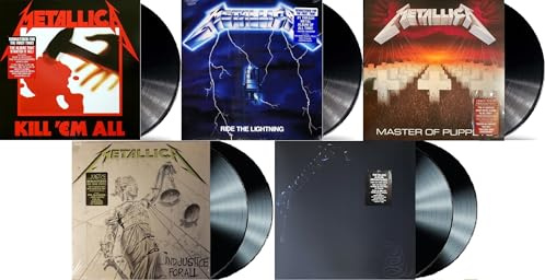 Kill Em All + Ride The Lightning + Master Of Puppets + And Justice For All + The Black Album 1983-1991: Remastered 5-Pack