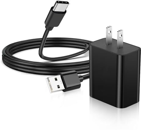 5V 2A AC/DC Adapter Charger for Car Jump Starter 4000A Peak Battery, USB Type-C Cord with AVAPOW, Gooloo, Imazing, NOCO Boost, DBPower, Schumacher 2000A 3000A 6000A Peak Car Start Battery Power Cord
