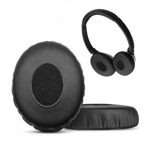 Cuscinetti auricolari di ricambio in schiuma nera per cuffie Bose OE2, coperture morbide per isolamento acustico