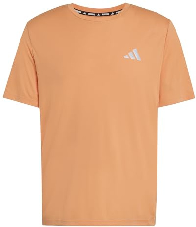 adidas Men's adi365 Running Essentials T-Shirt, Dusky Orange, M