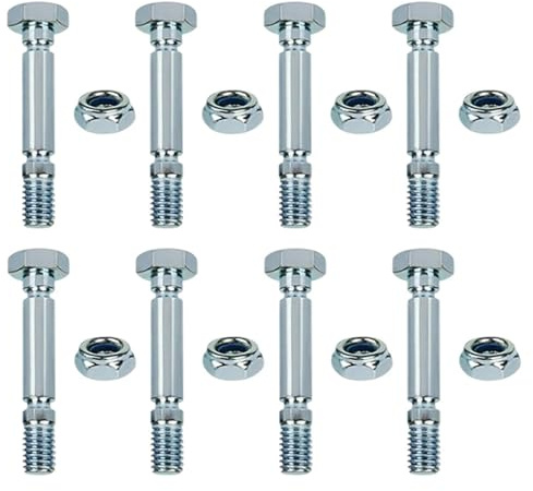 Lot de 24 goupilles de cisaillement pour souffleuse à neige 303160355P / 303160355 - Boulons et écrous - Compatible avec les pièces Powersmart