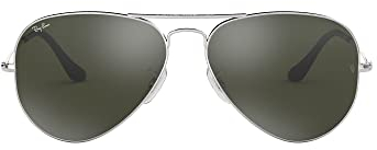 Ray-Ban Unisex Adults Sonnenbrille Mod 3025 Sunglasses, Silver (Silber), 58.0