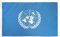 AZ FLAG - Flagge Vereinte Nationen Uno - 150x90 cm - United Nations Fahne 100% Polyester mit Messing-Ösen - 110g