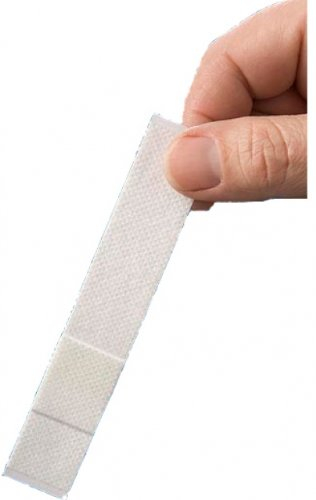 Medicalcorner24 Non Woven Fingerpflaster 120 x 20 mm Wundpflaster 60 Stück, Vliespflaster, Pflasterstrips