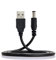cablecc Cable de carga USB 2.0 tipo A macho a 5,5 x 2,5 mm CC 5 V conector de alimentación barril 80 cm