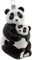 HAMBURGER WEIHNACHTSKONTOR® - Christbaumschmuck - Pandabär mit Baby