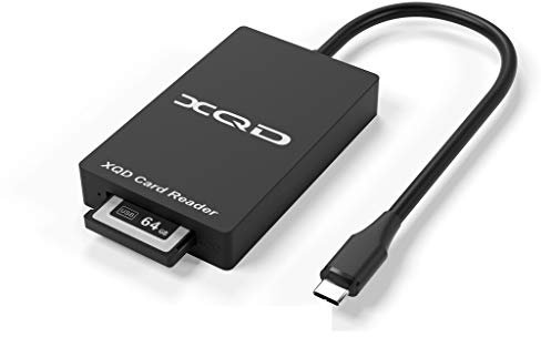 【Upgraded Version】USB C XQD Card Reader, Compatible with Sony G/M Series, Lexar 2933x/1400x USB C XQD Card for Windows/Mac OS