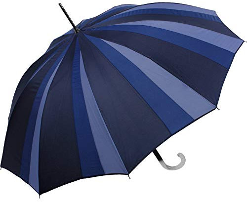 Damen Stockschirm 10-teilig Gradient Blau