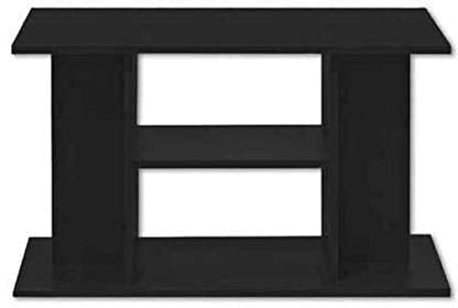 ZooPaul Aquarium Unterschrank Budget 80 x 35 x 60 cm Schwarz